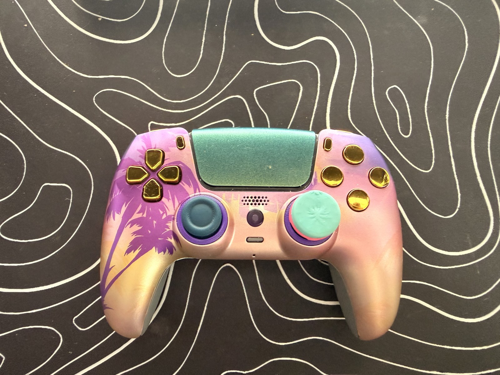 Custom PS5 controller, front