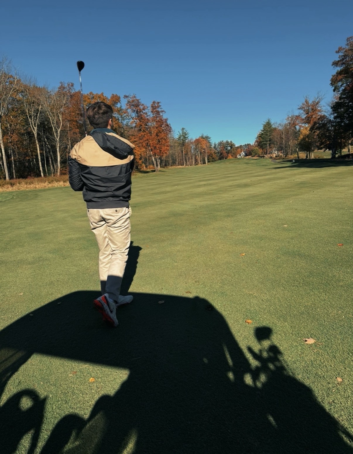 Down the fairway